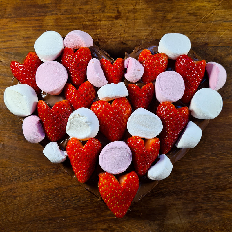 Indulgent Chocolate Brownie Heart &ndash; Watts Farms