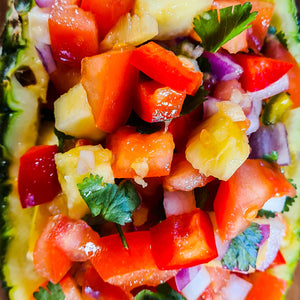 Sweet and Spicy Pineapple Salsa