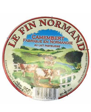 French Camembert - Wooden Box - 250g-Watts Farms