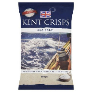 Kent Crisps - Sea Salt - Big Bag - 150g-Watts Farms