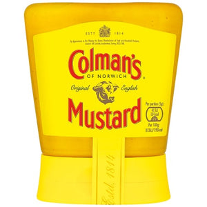 Colman's English Mustard Squeezy - 150g-Watts Farms