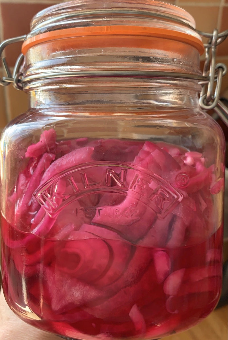 Quick & easy pink pickled onions – Watts Farms