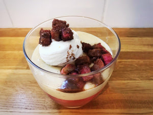 James Crank's 'Date Night Dessert' - Earl Grey & Rhubarb Creams