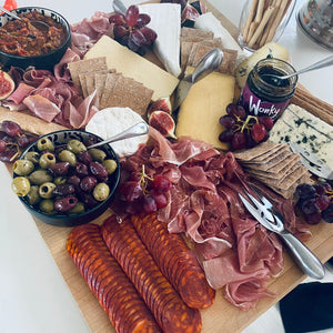 Christmas Cheese and Charcuterie Board