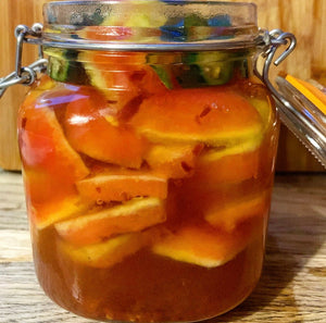 Pickled watermelon