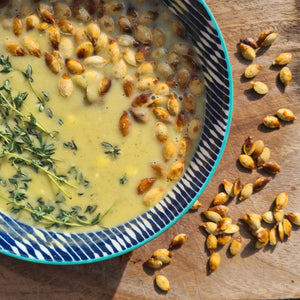 Creamy Pumpkin & Lentil Soup