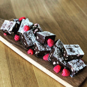 Claire Fleming's Pecan & Raspberry Brownies!