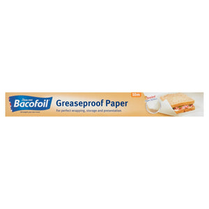 Bacofoil Greaseproof Roll 380mm x 10m - each