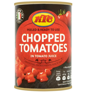 Chopped Tomatoes Tin - 400g-Watts Farms