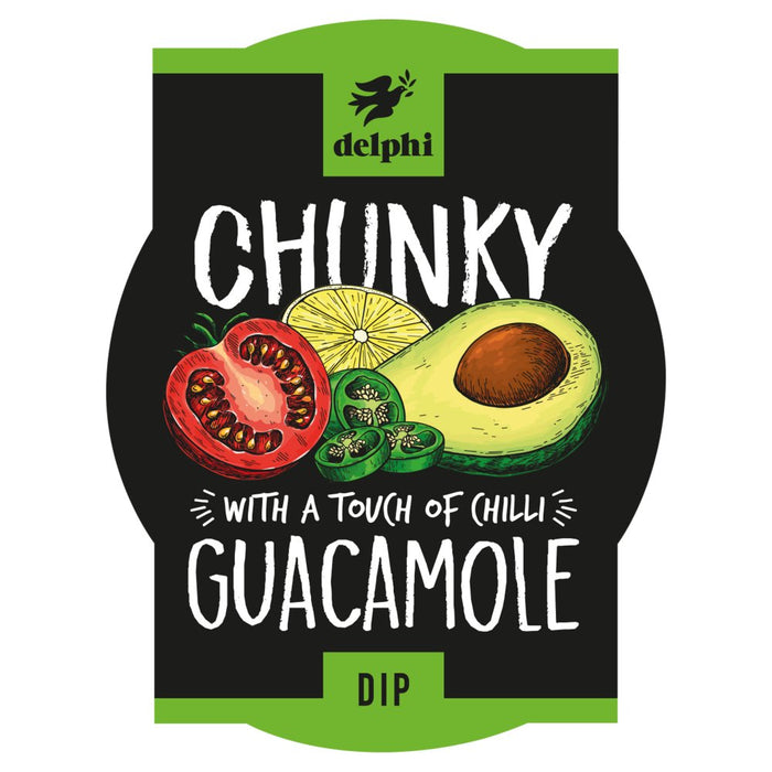 Delphi Chunky Guacamole (with a hint of chilli) - 170g