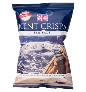 Kent Crisps - Sea Salt - 20x40g-Watts Farms