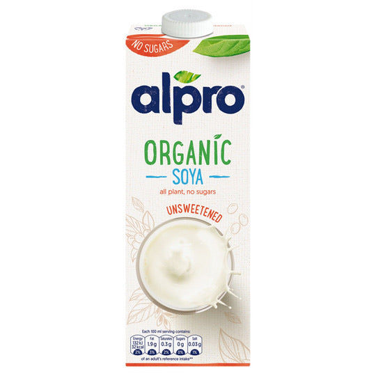 Alpro Organic Soya- 1ltr