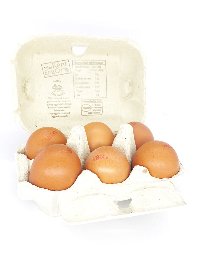 Kentish Eggs Free Range Medium - Pack of 6