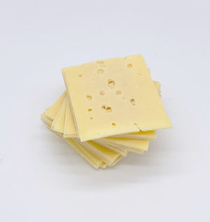 Emmental Cheese Sliced 1KG-Watts Farms