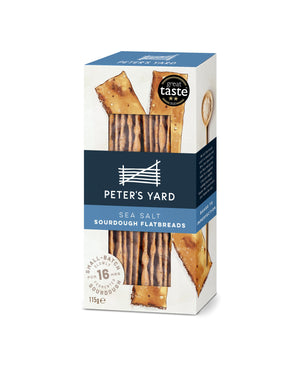 Peter's Yard Sourdough Flat Breads Sea Salt - 115g
