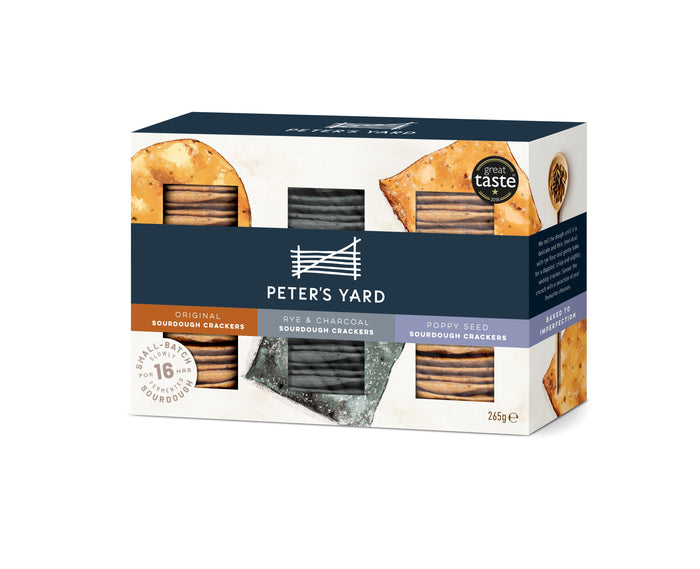 Peter's Yard Sourdough Crispbread Selection Box - 265g